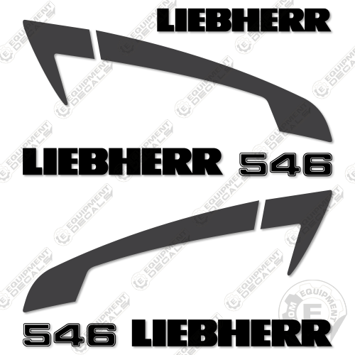 Fits Liebherr 546 Decal Kit Wheel Loader 546, decal kit