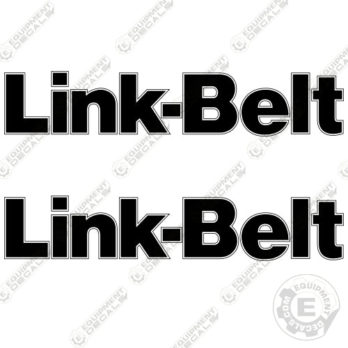 Fits Link-Belt Boom Decal Kit Excavator belt, decal kit, link, linkbelt