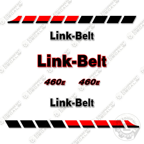 Fits Link-Belt 460e Decal Kit Excavator 460, belt, decal kit, e, link, linkbelt