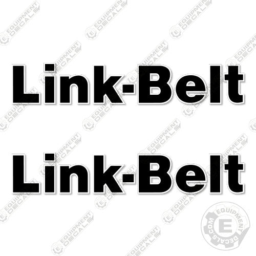 Fits Link-Belt Boom Logo Decal Kit Excavator (40" Long) decal kit