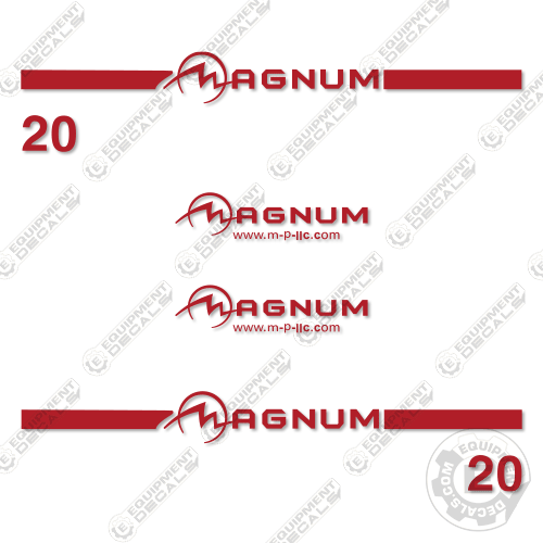 Fits Magnum 20 Decal Kit Generator decal kit