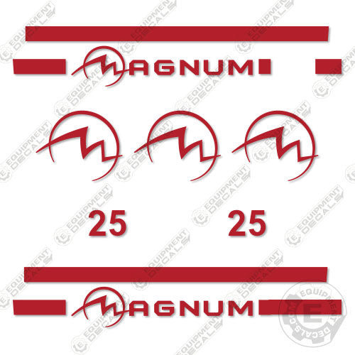 Fits Magnum 25 Decal Kit Generator decal kit, magnum 25