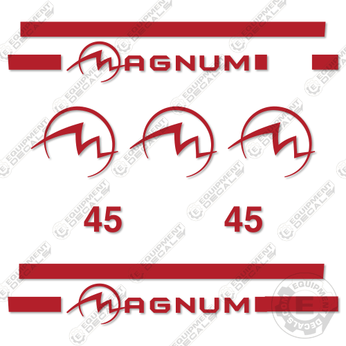 Fits Magnum 45 Decal Kit Generator decal kit