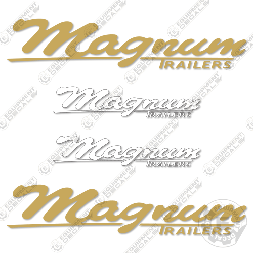 Fits Magnum Trailers Decal Kit decal kit