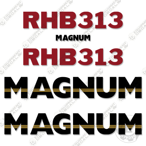 Fits Magnum RHB313 Decal Kit Hydraulic Hammer decal kit