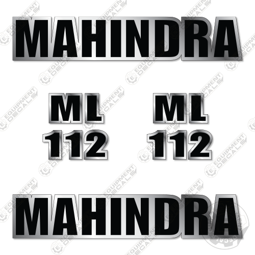 Fits Mahindra ML112 Decal Kit Front End Loader 112, decal kit, ml 112, ml112