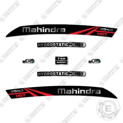 Fits Mahindra 3540 HST Decal Kit Tractor decal kit