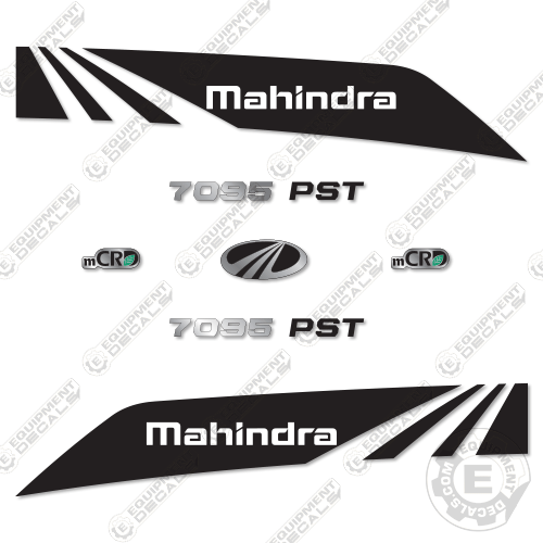 Fits Mahindra 7095 Decal Kit Tractor decal kit, hst