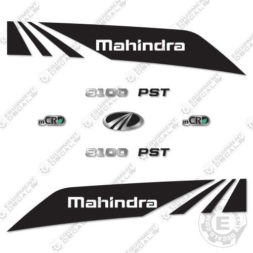 Fits Mahindra 8100 Decal Kit Tractor decal kit, hst