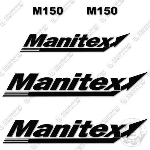 Fits Manitex M150 Decal Kit Crane Truck decal kit, M150