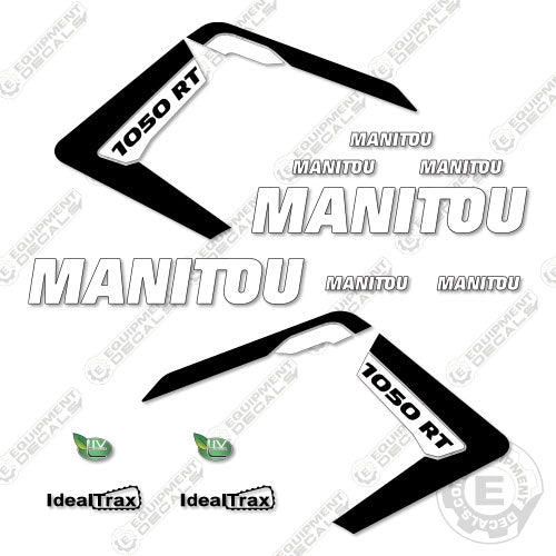 Fits Manitou 1050RT Decal Kit Compact Loader 1050, 1050rt, compact, compact loader, decal kit, loader