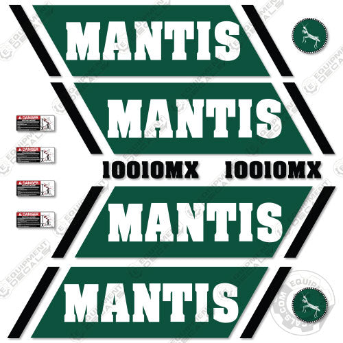 Fits Mantis 10010MX Decal Kit Crane Truck decal kit