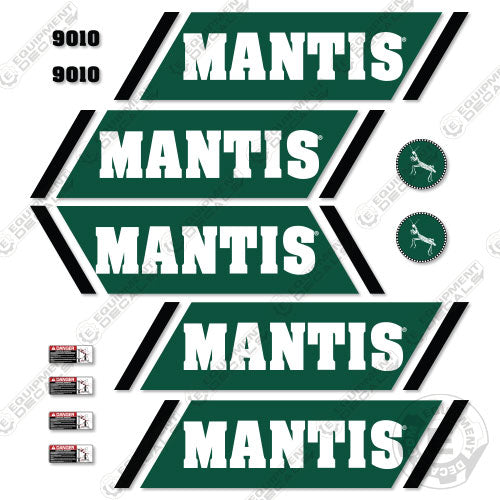 Fits Mantis 9010 Decal Kit Crane Truck decal kit