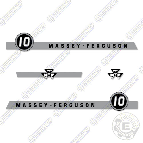 Fits Massey Ferguson 10 Tractor Decal Kit decal kit