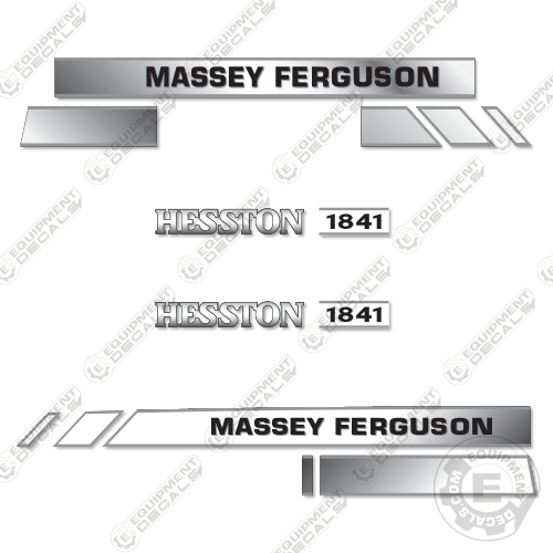 Fits Massey Ferguson 1841 Decal Kit Square Baler decal kit, ferguson, massey, massey-ferguson