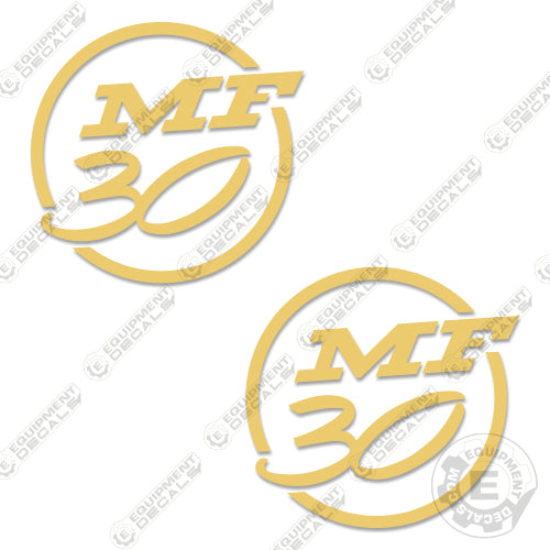 Fits Massey Ferguson 30 Tractor Decal Kit 30, decal kit