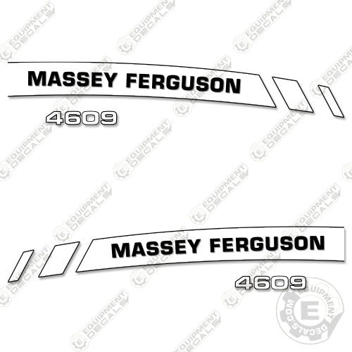 Fits Massey Ferguson 4609 Decal Kit Tractor 4609, decal kit, ferguson, massey, massey-ferguson