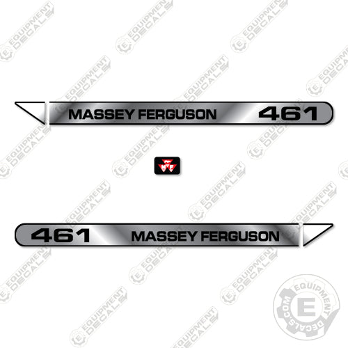 Fits Massey Ferguson 461 Decal Kit Tractor Hood decal kit