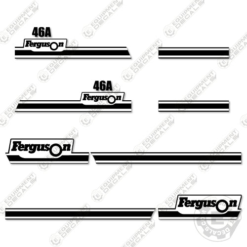 Fits Massey Ferguson 46A Decal Kit Roller 46, 46a, decal kit, ferguson, massey, massey-ferguson