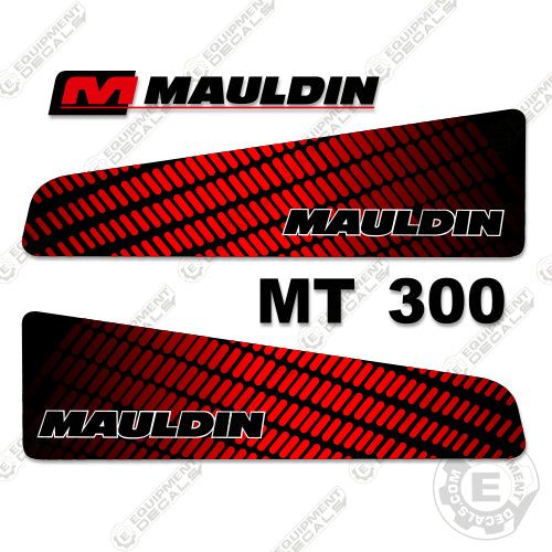 Fits Mauldin MT300 Decal Kit Tack Tank 300, decal kit, mt 300, mt300