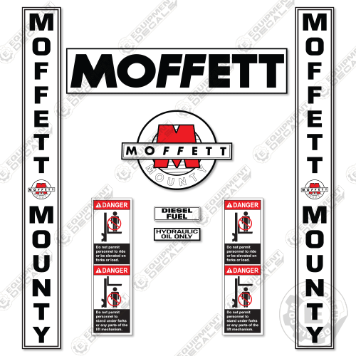 Fits Moffett Mounty Decal Kit decal kit