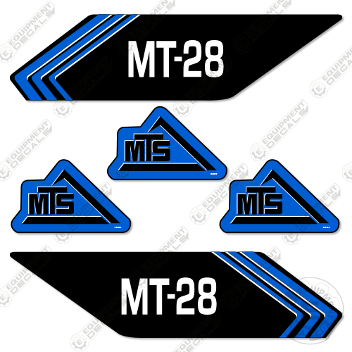 Fits MTS MT-28 Decal Kit Pull Scraper 30, decal kit, mt-30, mt30