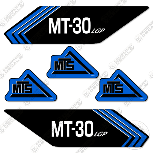 Fits MTS MT-30 LGP Decal Kit Pull Scraper 30, decal kit, mt-30, mt30