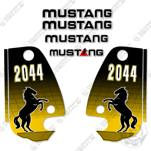 Fits Mustang 2044 Decal Kit Skid Steer 2044, decal kit