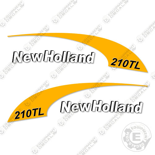 Fits New Holland 210TL Decal Kit Tractor Attachment 210, 210tl, decal kit