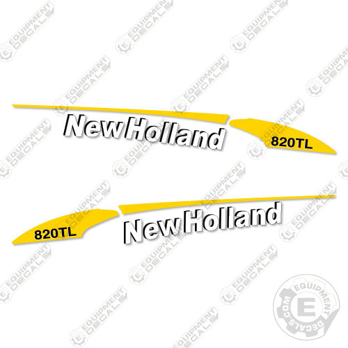 Fits New Holland 820TL Decal Kit Front End Loader 820, 820tl, decal kit, new holland, tl