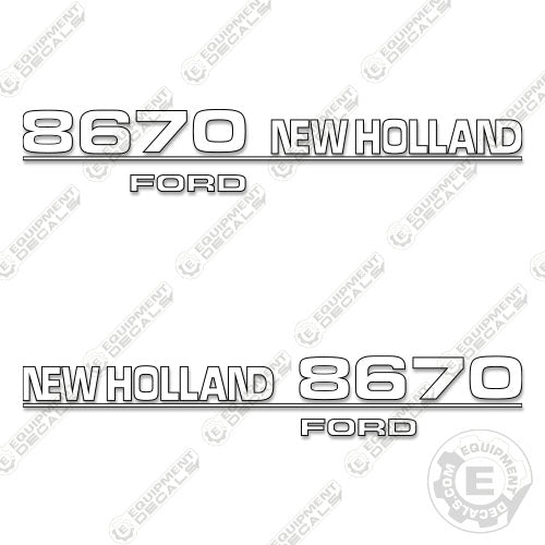 Fits New Holland 8670 Decal Kit Tractor decal kit, ford