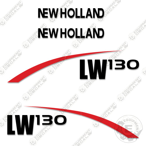 Fits New Holland LW 130 Decal Kit Wheel Loader 130, 130.b, 130b, b, decal kit, lw