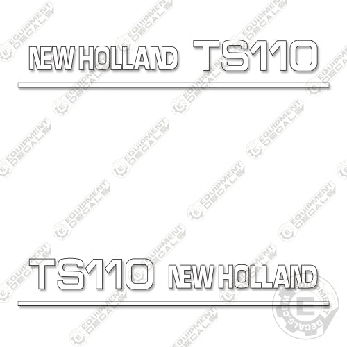 Fits New Holland TS110 Decal Kit Tractor decal kit