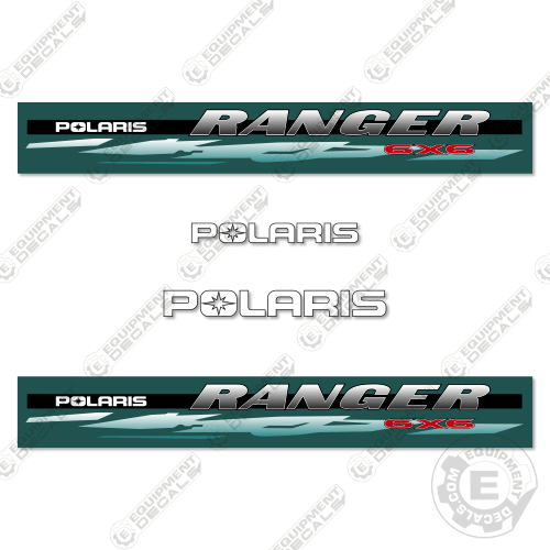 Fits Polaris Ranger 6X6 500 Decal Kit Utility Vehicle (2002) 500, decal kit