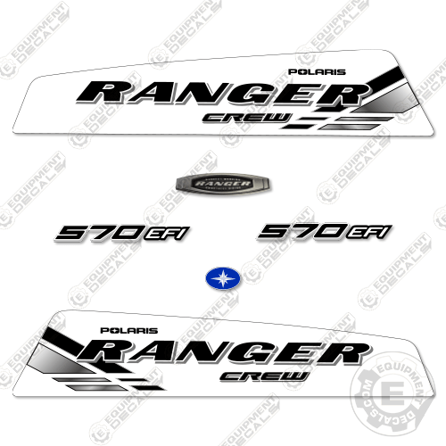 Fits Polaris Ranger 570 EFI Crew Decal Kit Utility Vehicle - 2019 570, decal kit, efi