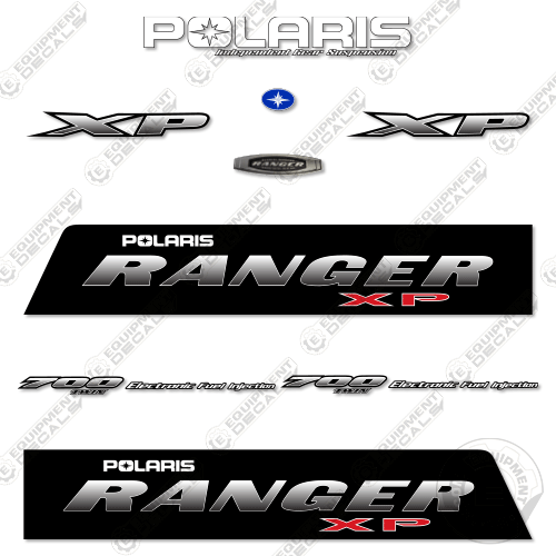 Fits Polaris Ranger 700 XP Decal Kit Utility Vehicle (2008) 700, 700xp, decal kit