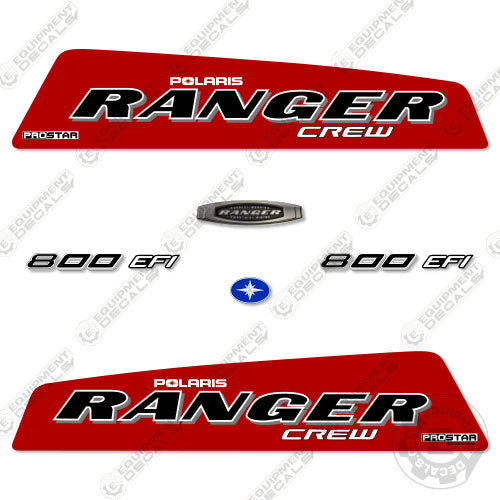 Fits Polaris Ranger 800 EFI Crew Decal Kit Utility Vehicle 800, 800efi, decal kit, efi