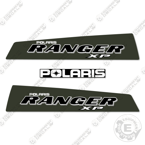 Fits Polaris Ranger 800 XP Bed Decal Kit UTV - 2012 800, 800efi, decal kit, efi