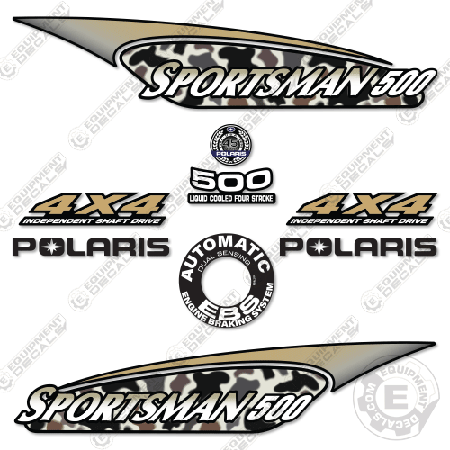 Fits Polaris Sportsman 500 Decal Kit ATV off-road, offroad