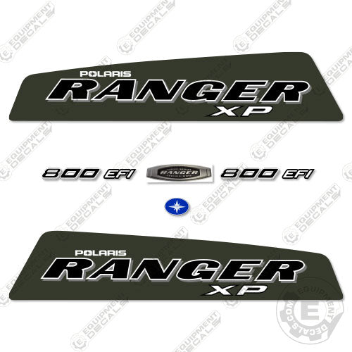 Fits Polaris Ranger 800 EFI Decal Kit Utility Vehicle 800, 800efi, decal kit, efi