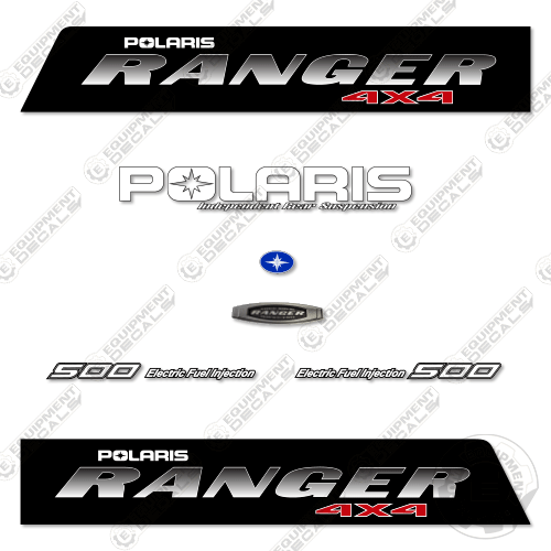 Fits Polaris Ranger 500 EFI Decal Kit Utility Vehicle 500, 500efi, decal kit, efi