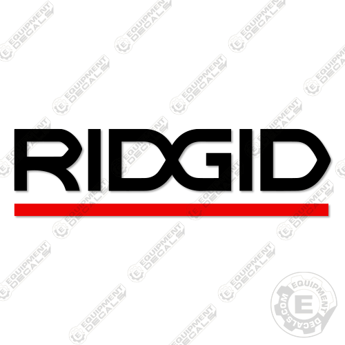 Fits Ridgid Logo Decal Kit Toolbox 11.5" Wide 