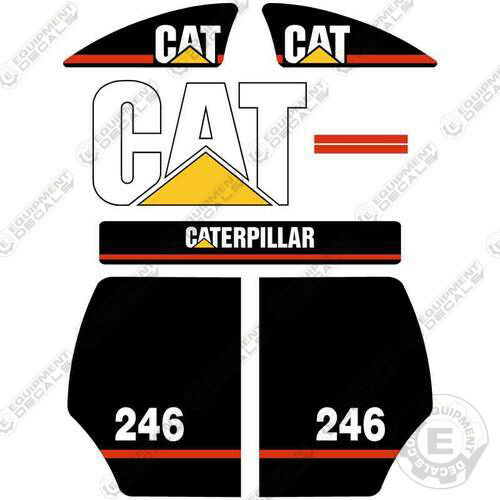 Fits Caterpillar 246 Decal Kit 246, decal kit