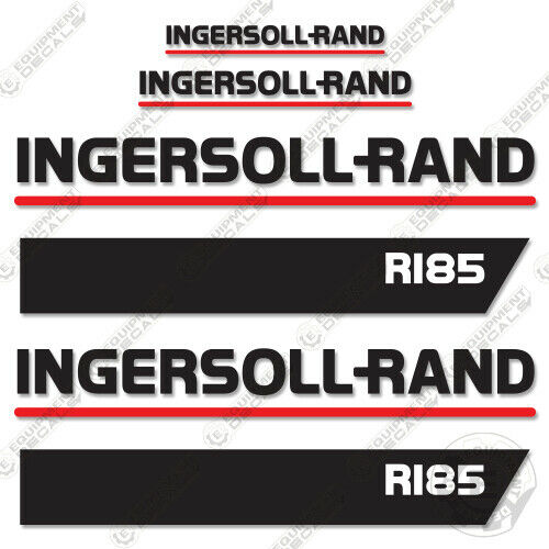 Fits Ingersoll-Rand R185 Decal Kit Compressor 185, decal kit, r-185, r185