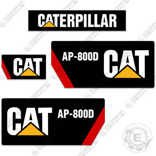 Fits Caterpillar AP 800 D Decal Kit Asphalt Paver 800, 800d, ap-800, ap-800-d, ap-800d, ap800, ap800d, decal kit