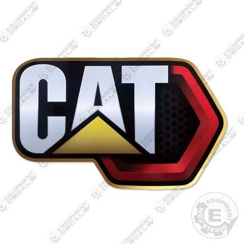 Fits Caterpillar 320 Counterweight Logo Decal Next Gen Excavator 