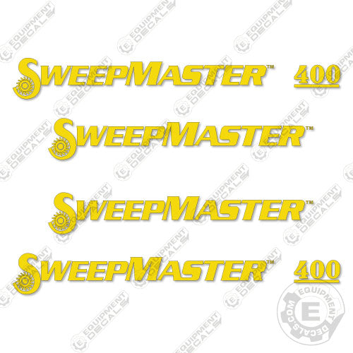 Fits Sweepmaster 400 Decal Kit Road Sweeper Truck decal kit