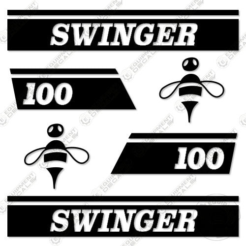 Fits Swinger 100 Decal Kit Wheel Loader 160, decal kit