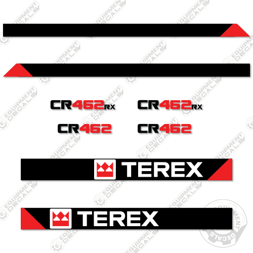 Fits Terex CR462/ CR462RX Decal Kit Paver 462, CR462RX, decal kit