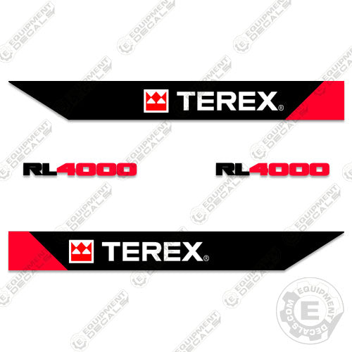 Fits Terex RL4000 Decal Kit  Light Tower 4000, decal kit